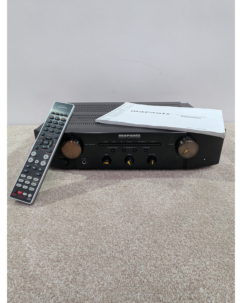 Marantz PM5003 - Hi-Fi Amplifier - Black - Excellent w/ Remote Control & Manuals - image 9