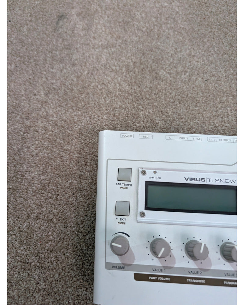 Access Virus TI Snow - Sound Module - White - Spares or Repair - image 12