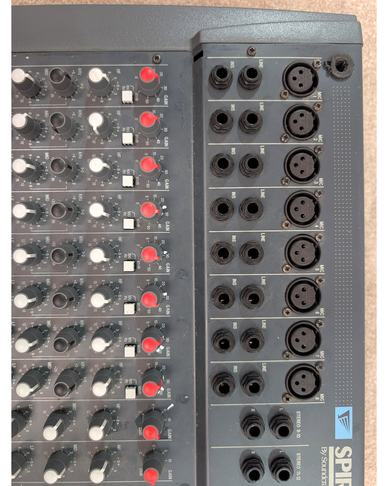Soundcraft Spirit Powerstation - Mixer - Black - Fair w/ Soft Case - image 8
