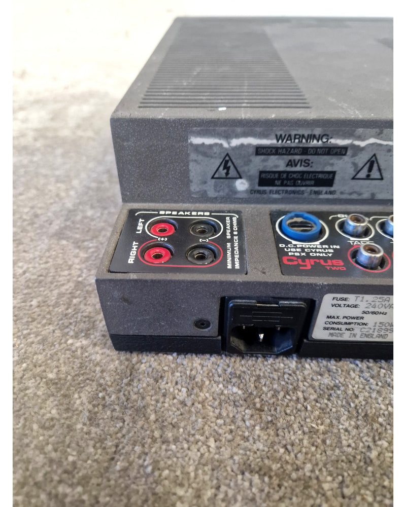 Cyrus Two Amplifier - Classic Design - Fair w/ Original Box - Image 8