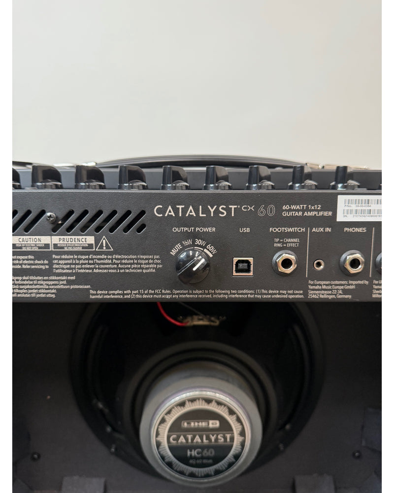 Line Catalyst 60 - Guitar Amplifier - Black - Like New w/ Original Box, Cables, Power Supply - image 10