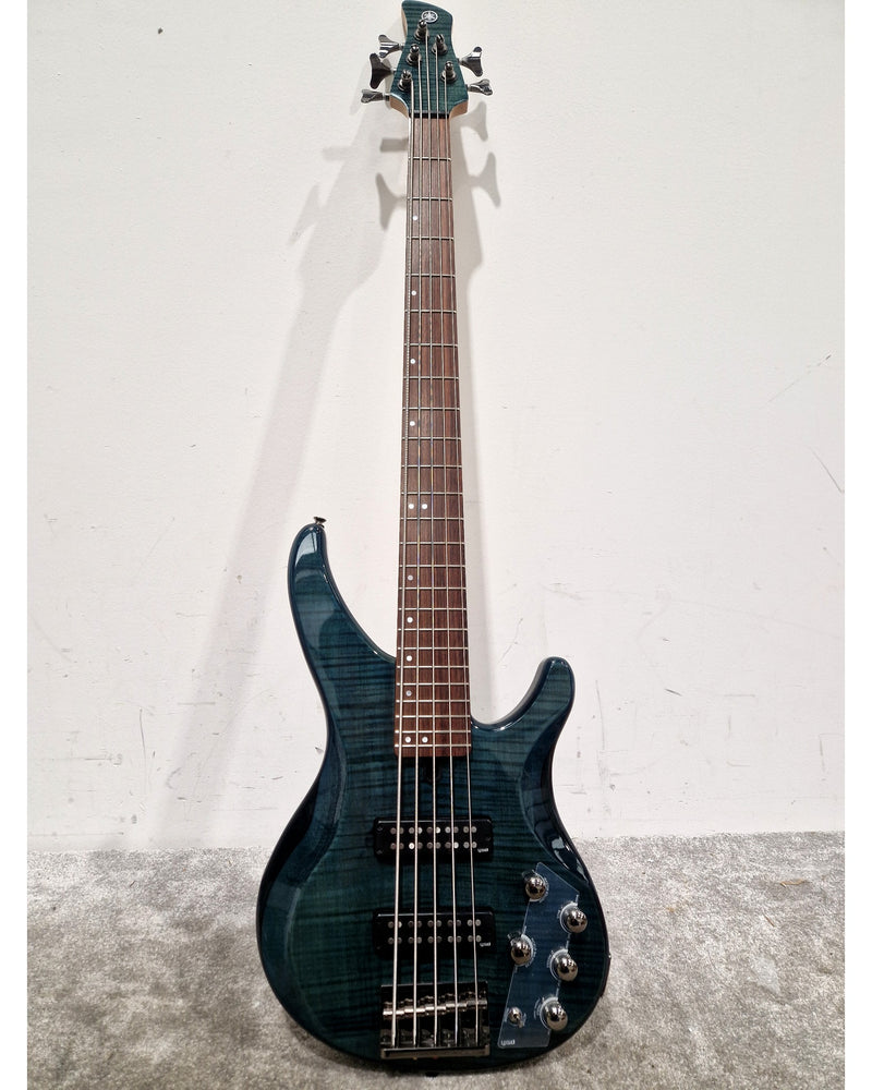 Yamaha TRBX605FM - Bass Guitars - Green - Like New - Image 10