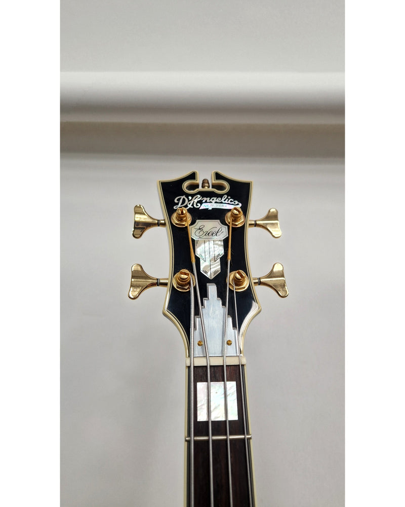 D'Angelico Excel - Bass Guitar - Black - Very Good w/ Hard Case - image 6