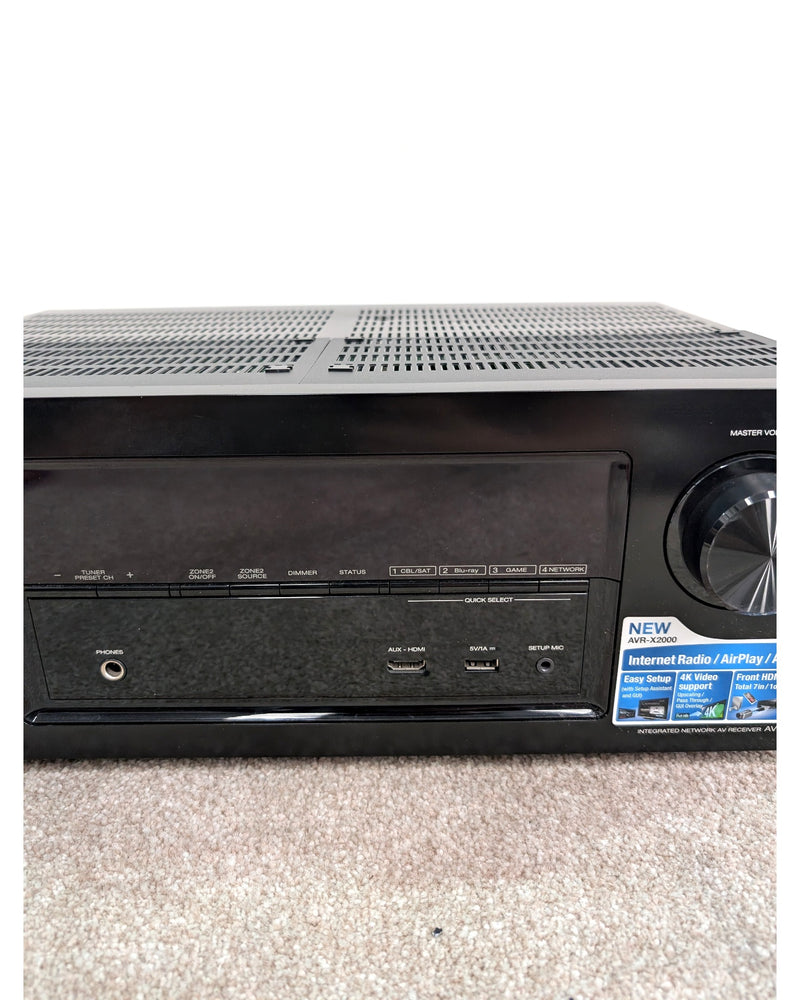 Denon AVR-X2000 - Receiver - Black - Very Good - image 11