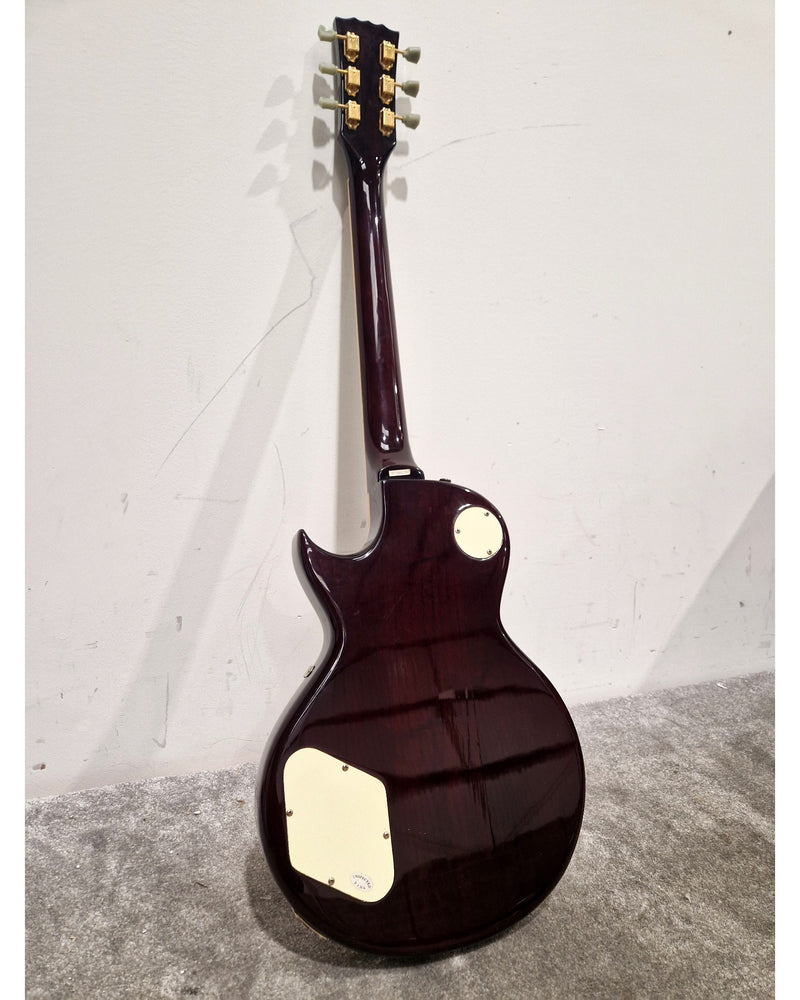Vintage Reissued V100TSB Tobacco Sunburst Electric Guitar - Classic Design - Good - Image 4