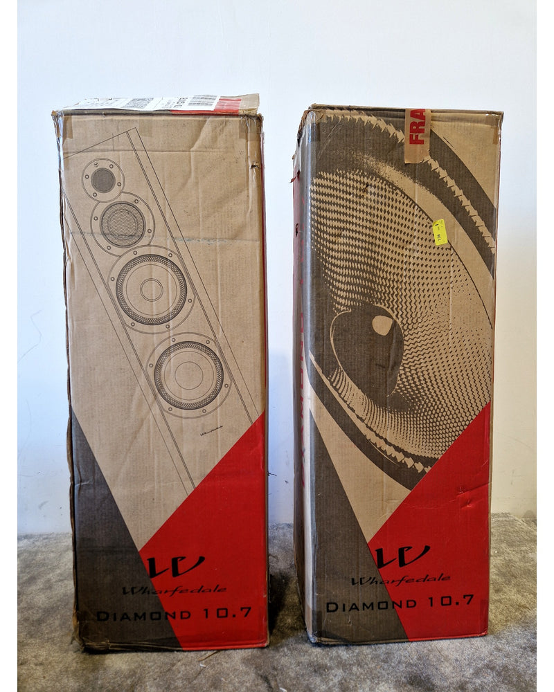 Wharfedale Diamond 10.7 - Hi-Fi Speakers - Pair - Wood Finish - Excellent w/ Original Box & Manuals - Image 2