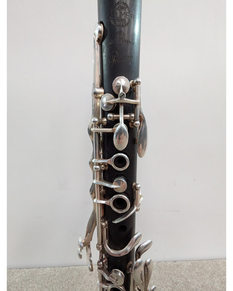 Selmer Privilege Clarinet - Clarinets & Flutes - Black With Silver-Coloured Keywork And Gold-Coloured Rings - Good w/ Hard Case - image 10