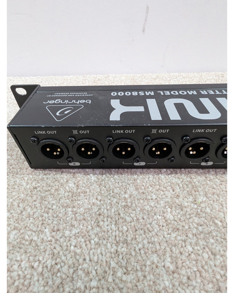Behringer Ultralink MS8000 - Mixer - Very Good w/ Original Box & Manuals - image 10