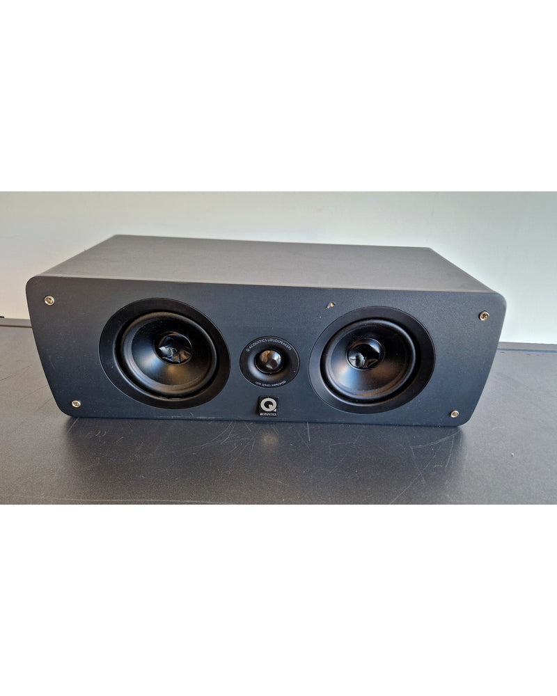 Q Acoustics 1000i - Centre Channel Speaker - Black – Centre Channel Speaker - Fair - Image 9