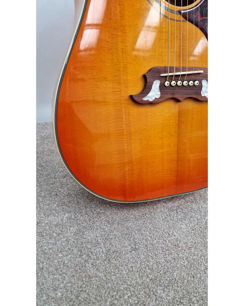 Epiphone Dove Pro/VB Masterbuilt - Acoustic Guitar - Good w/ new strings - image 7
