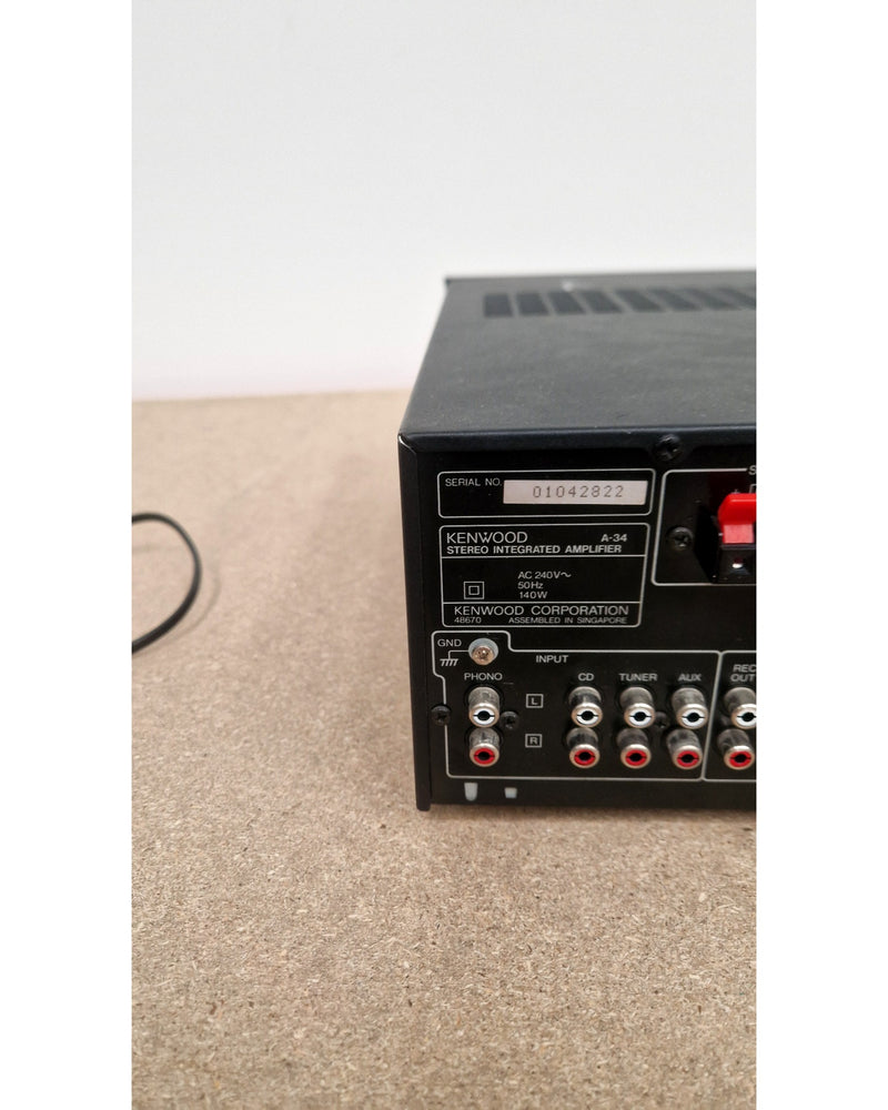 Kenwood A-34 - Amplifier - Fair - image 12