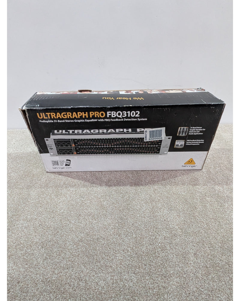 Behringer Ultragraph Pro FBQ3102 - Equaliser - Good w/ Original Box & Manuals - image 15