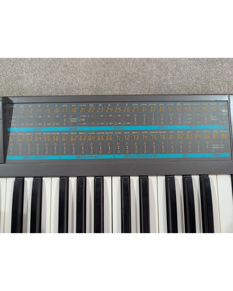 Korg Poly-800 - Synthesizer - Black - Good w/ Power Supply & Manuals - image 4