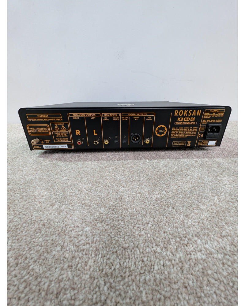 Roksan K3 CD Di - CD Player - Black - Like New w/ Original Box & Manuals - image 8