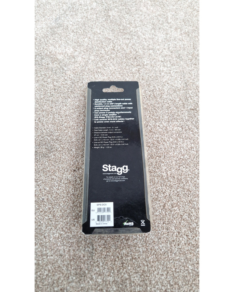 Stagg SPS-DC5 - Audio Cable - Like New w/ Original Box - Image 3