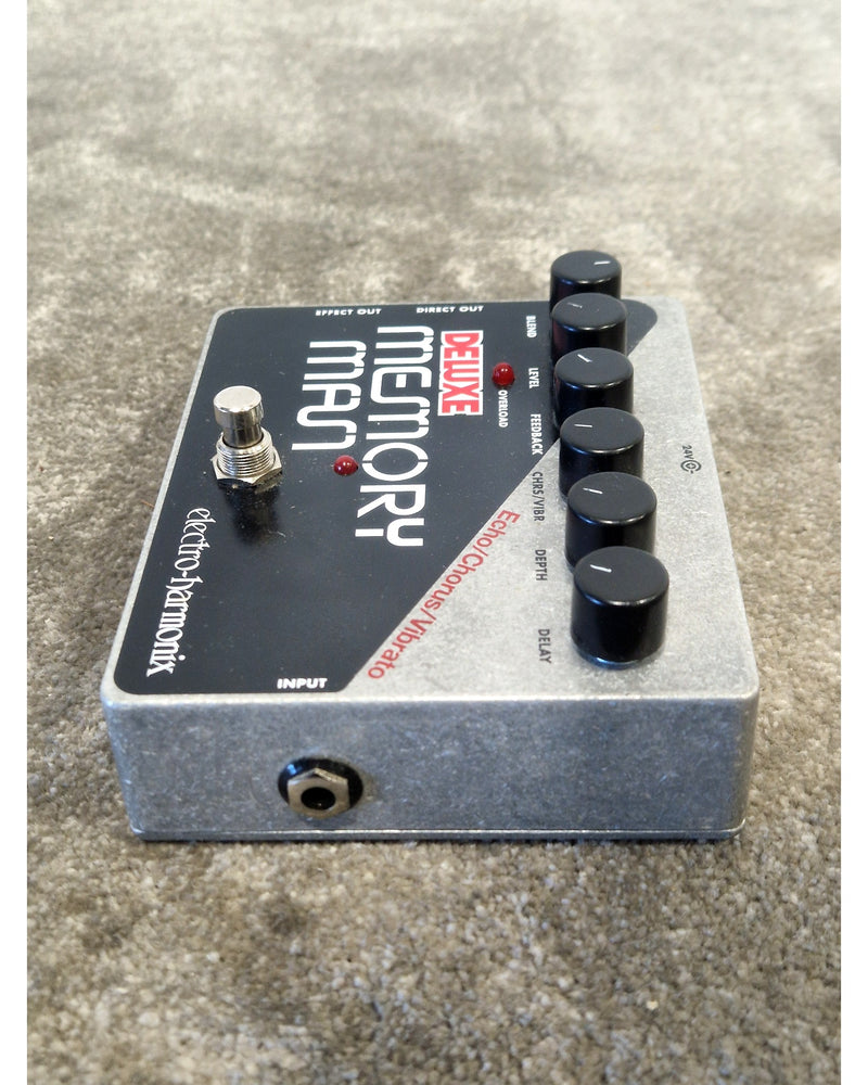 Electro-Harmonix Deluxe Memory Man (UK 230V) - Effects Pedal - Silver - Excellent w/ Original Box - Image 5