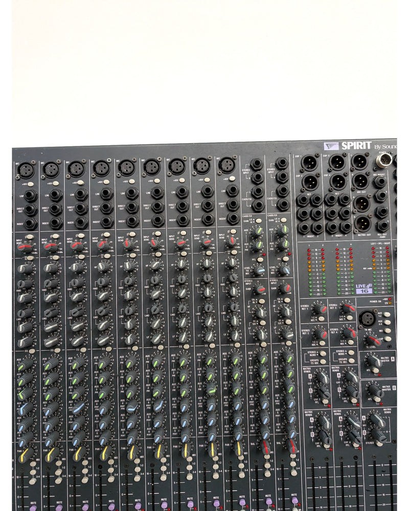 Soundcraft Spirit Live 4/2 - Mixer - Fair w/ Hard Case & Power Supply - image 12