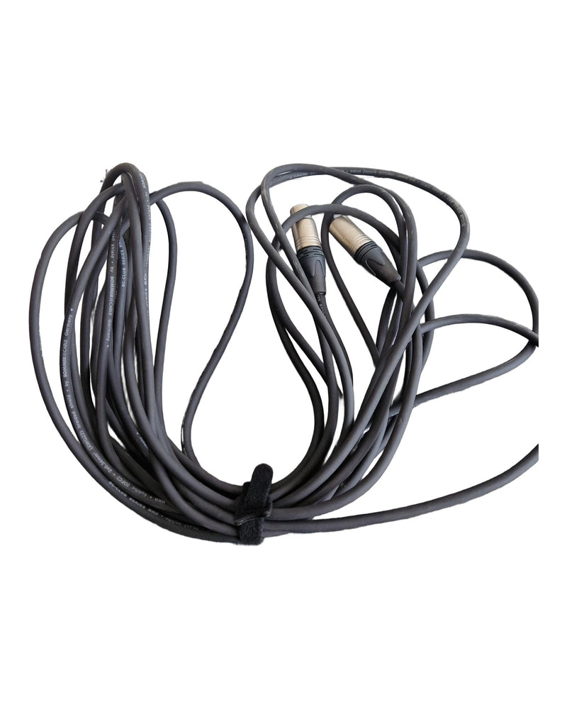 Sommer 25ft Microphone Cable - Black - Microphone Cable - Excellent - image 1