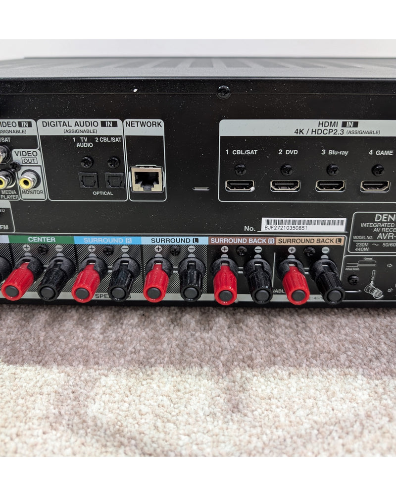 Denon AVR-X1600H - Receiver - Black - Excellent w/ Original Box - image 12