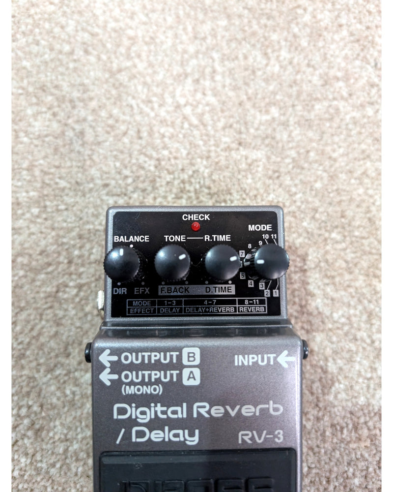 Boss RV-3 Digital Reverb/Delay - Delay & Reverb Pedals - Like New - image 6