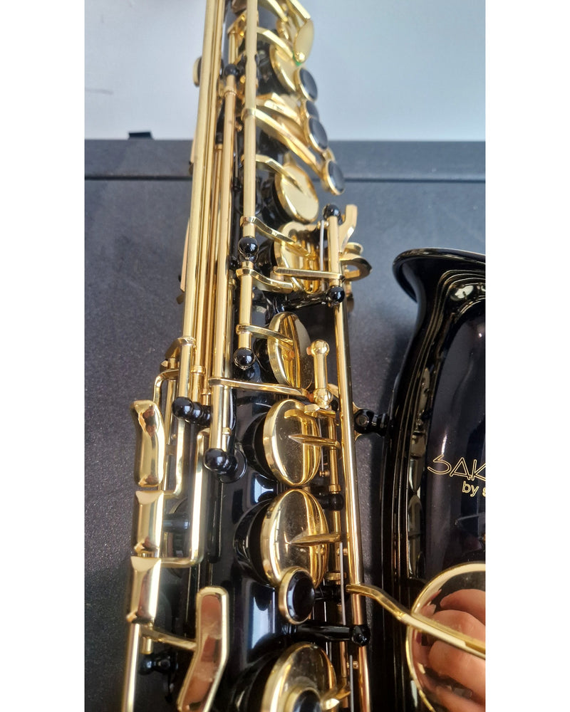 Sakkusu - Saxophone - Black Gold - Excellent w/ Hard Case - Image 8