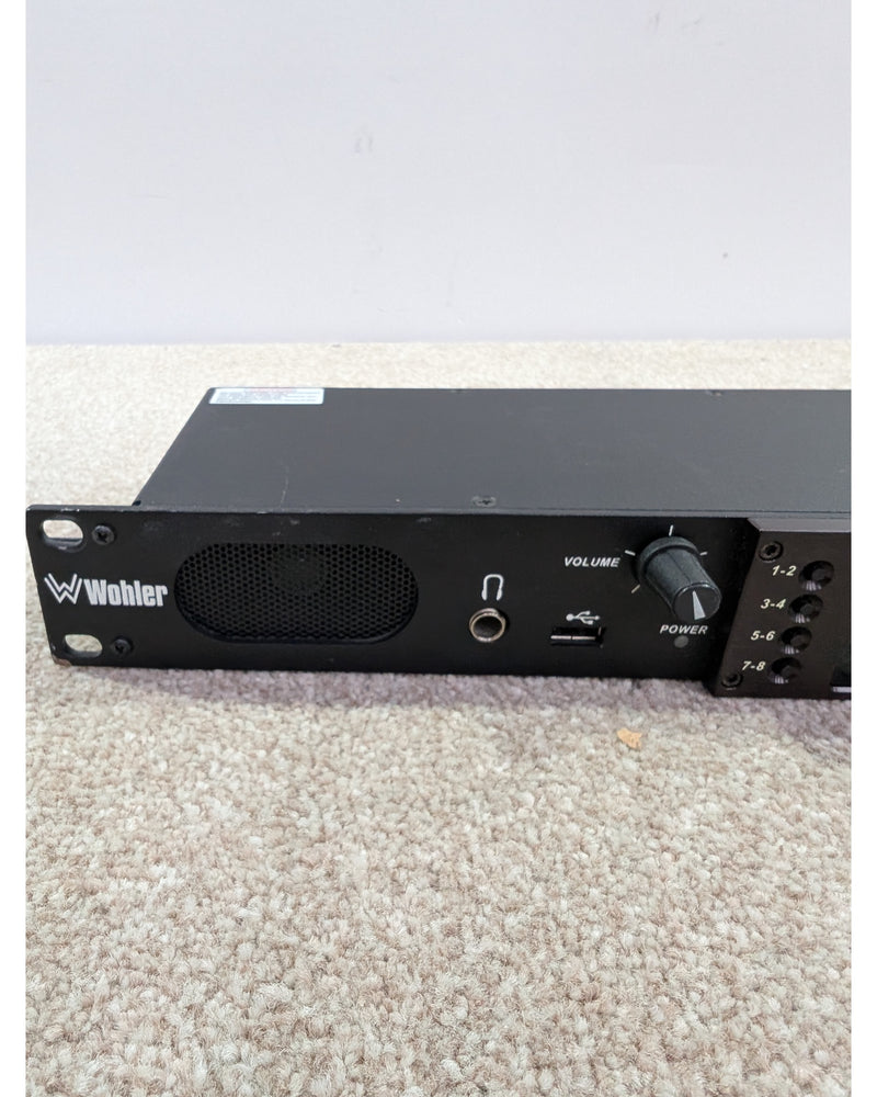 Wohler AMP1-16-M - Studio Monitor - Black - Very Good - image 4