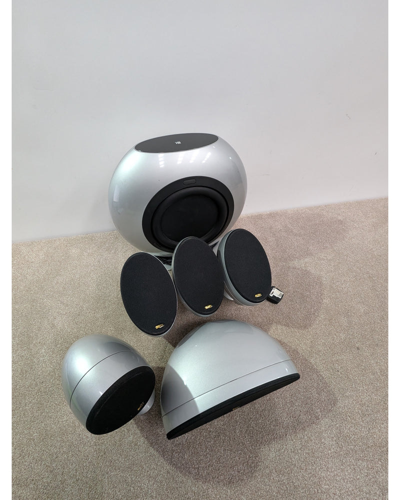 Kef KHT3005 - Hi-Fi Speakers - Silver/Black - Very Good - image 15