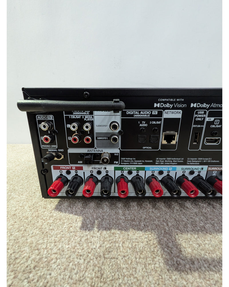 Denon AVR-X1800H - Receiver - Black - Like New w/ Original Box, Manuals, Remote Control - image 11