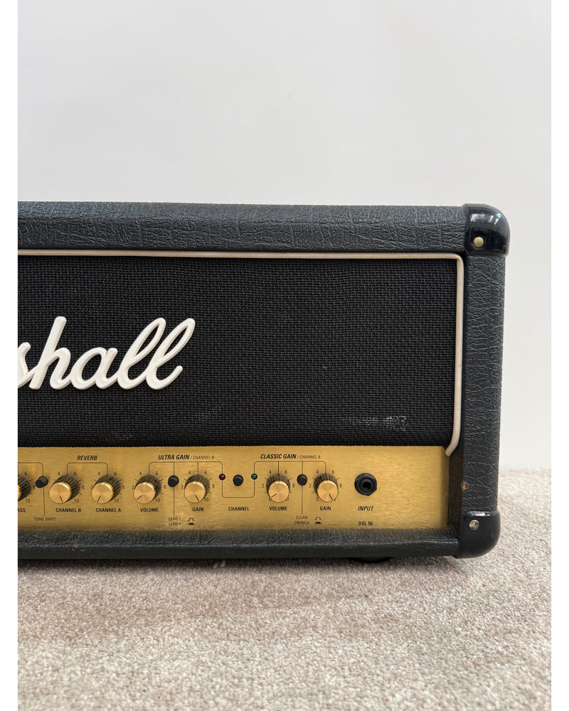 Marshall JCM 2000 Dual Super Lead DSL50 - Guitar Amplifier - Black - Good - image 4