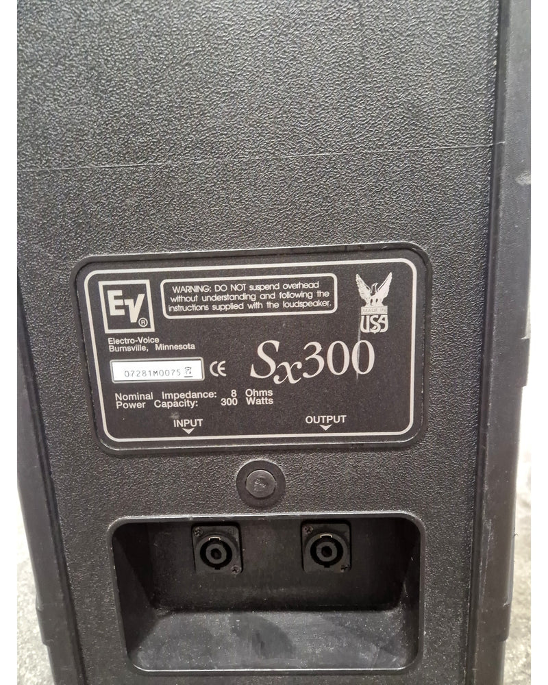 Electro-Voice SX300 12'' Passive PA Speaker - Black - Good - Image 4