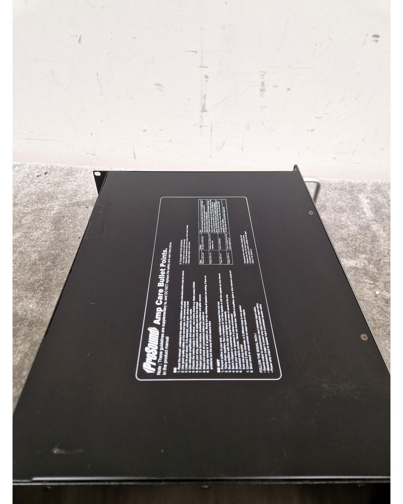 ProSound 800 - Professional Power Amplifier - Fair - Image 10