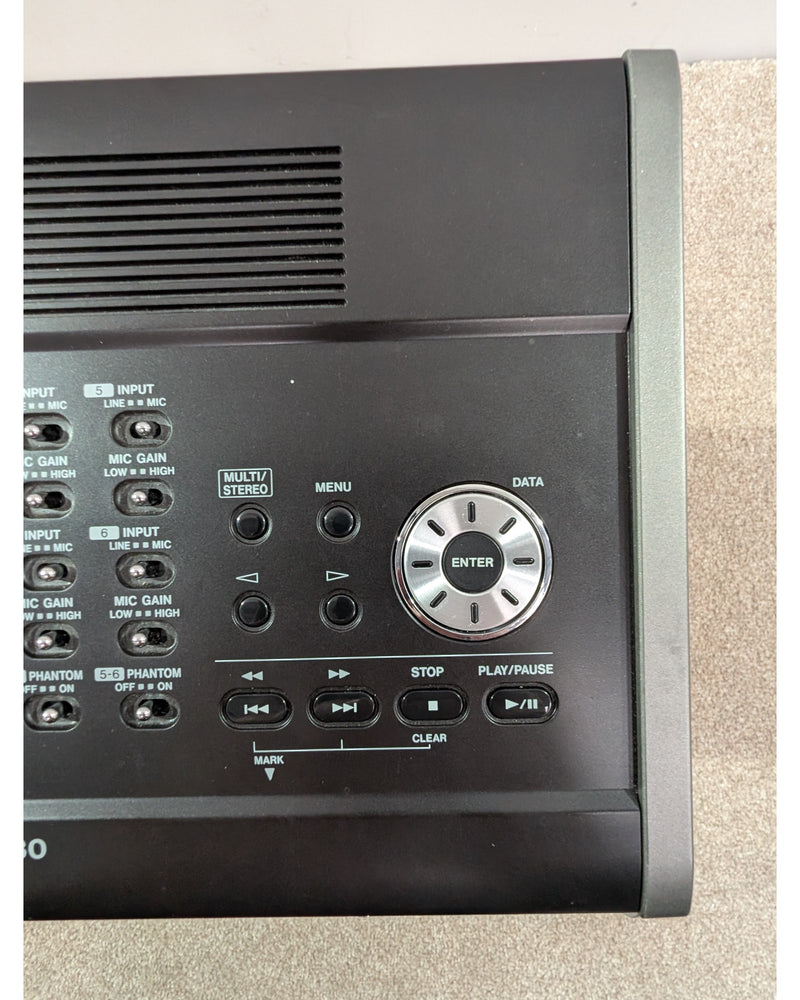 TASCAM DR-680 - Recorder - Black/Silver - Very Good w/ Original Box, Manuals, Power Supply, Cables - image 10