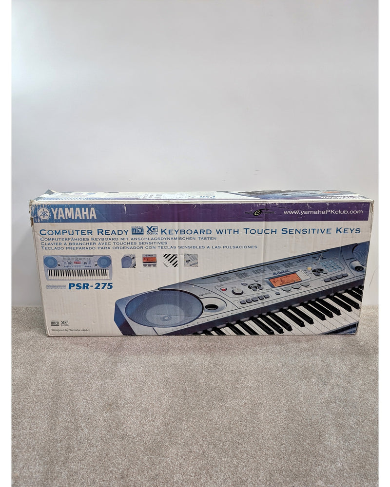 Yamaha PSR-275 - Keyboard - Silver - Excellent w/ Power Supply & Original Box - image 10