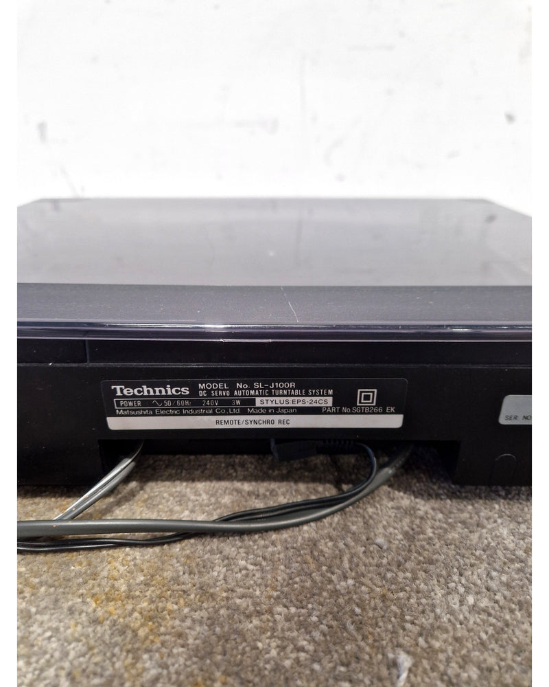 Technics SL-J100R - Turntable - Fair - Image 2