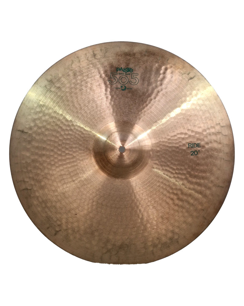 Paiste 505 20" Ride - Cymbal - Excellent - image 1