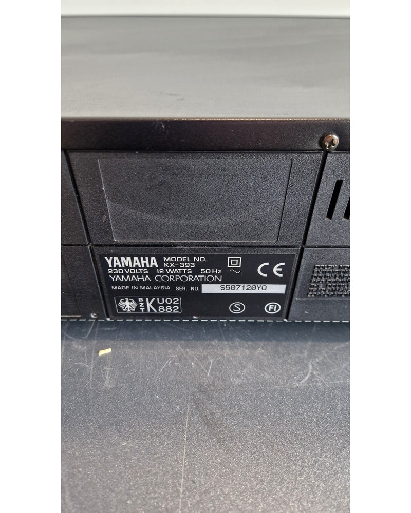Yamaha KX-393 - Cassette Deck - Good - Image 10