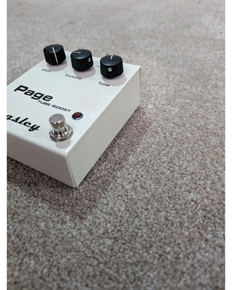 Kingsley Page Tube Boost - Overdrive & Distortion Pedals - White - Like New - image 8