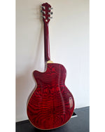 Washburn EA18TR Electro-Acoustic Guitar Red - Cutaway Design - Excellent - Refurbished - Image 4