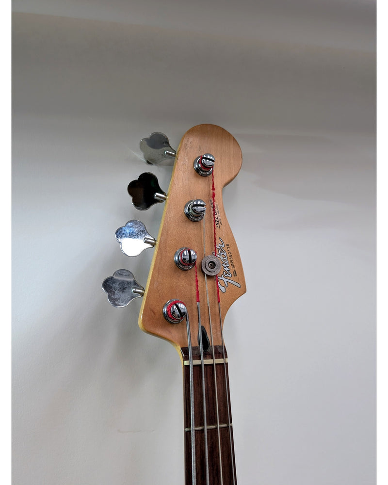 Fender Standard Jazz Bass MIM (1999) - Bass Guitar - Metallic Red - Good - image 10