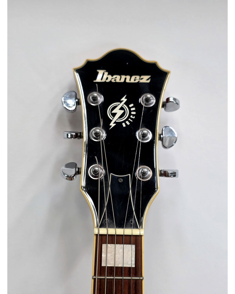 Ibanez AF75D-TOR-12-01 - Electric Guitar - Transparent Orange - Very Good w/ Hard Case - image 6