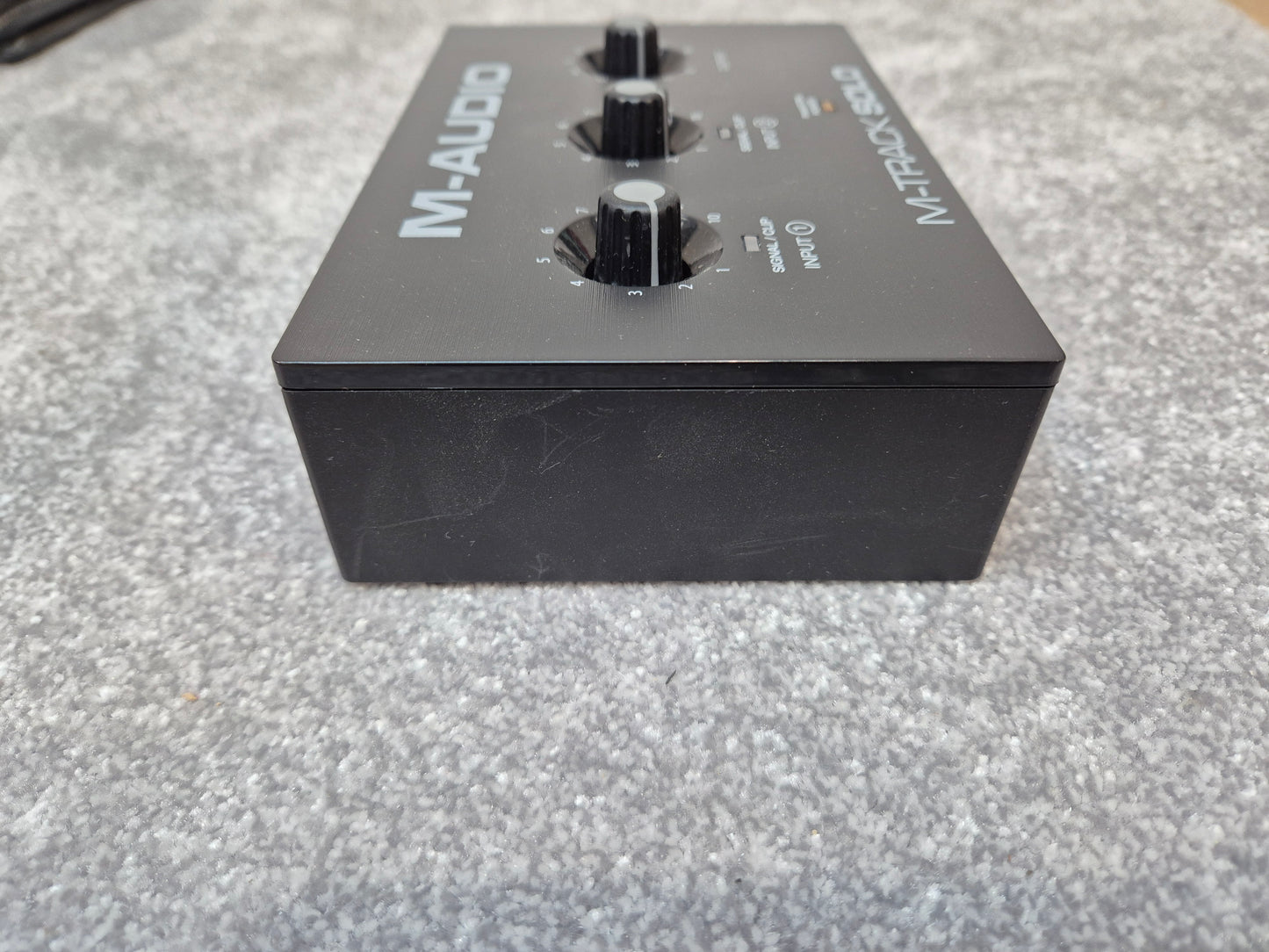 M-Audio M-Track Solo Audio Interface w/ Original Box and USB Cable