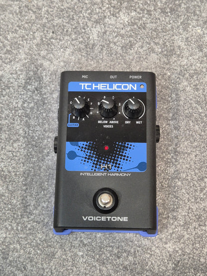 TC Helicon VOICETONE H1 Guitar Effects Harmony Pedal
