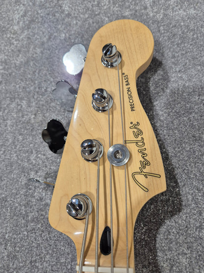 Fender Mexican Precision Bass - Ocean Turquoise - Electric Bass Guitar With Gator Hard Case