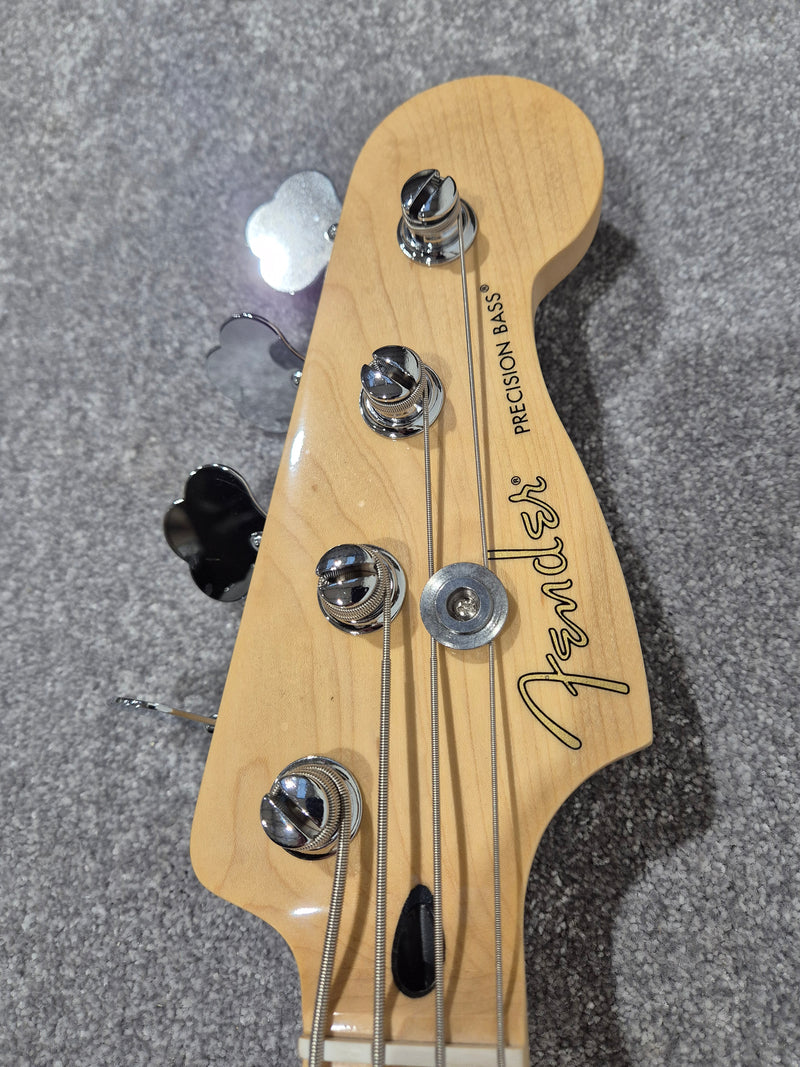 Fender Mexican Precision Bass - Ocean Turquoise - Electric Bass Guitar With Gator Hard Case - Image 6