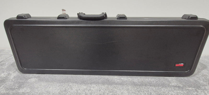 Fender Mexican Precision Bass - Ocean Turquoise - Electric Bass Guitar With Gator Hard Case - Image 11