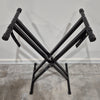 Crystals Double Braced X Frame Music Piano Keyboard Stand - Photo 2