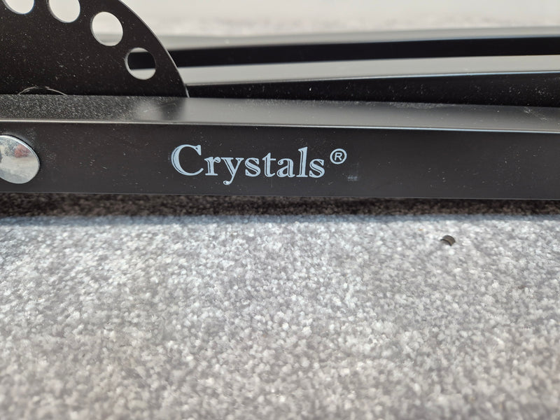 Crystals Double Braced X Frame Music Piano Keyboard Stand - Image 3