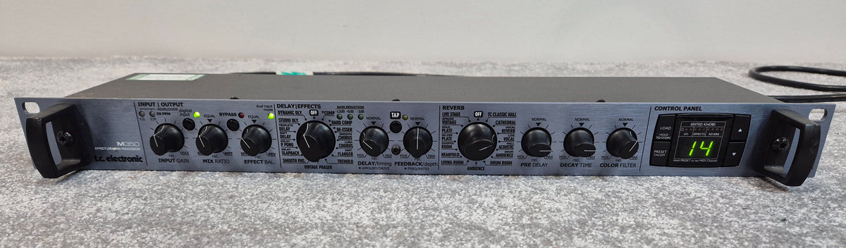 TC Electronic M350 - Dual-Engine Effects Processor - Rack Mounted