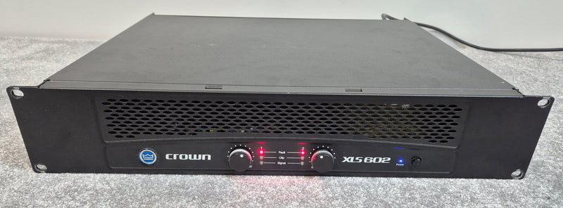 Crown XLS 602 - Two-Channel Stereo Power Amplifier - Image 1