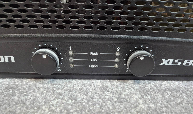 Crown XLS 602 - Two-Channel Stereo Power Amplifier - Image 2